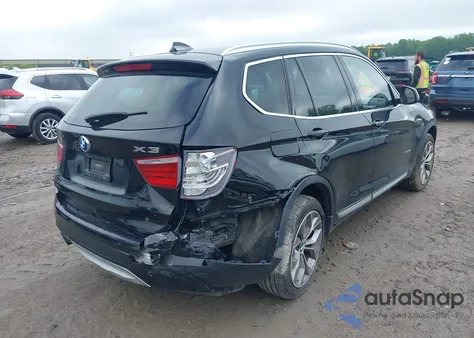 2017 BMW X3 xDrive35I из США, поврежденный, VIN 5UXWX7C3XH0W39677